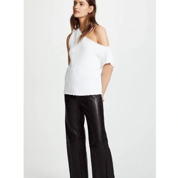 RtA Sloane Knit One-shoulder Sweater - Picture 3 of 7